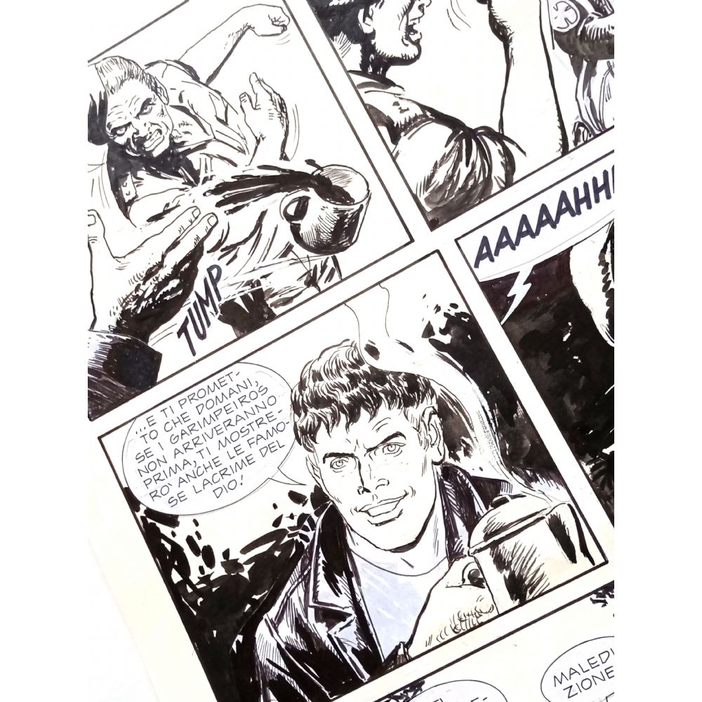 Fabrizio Busticchi ve Luana Paesaniden Mister NO Orijinal Çizgi Roman