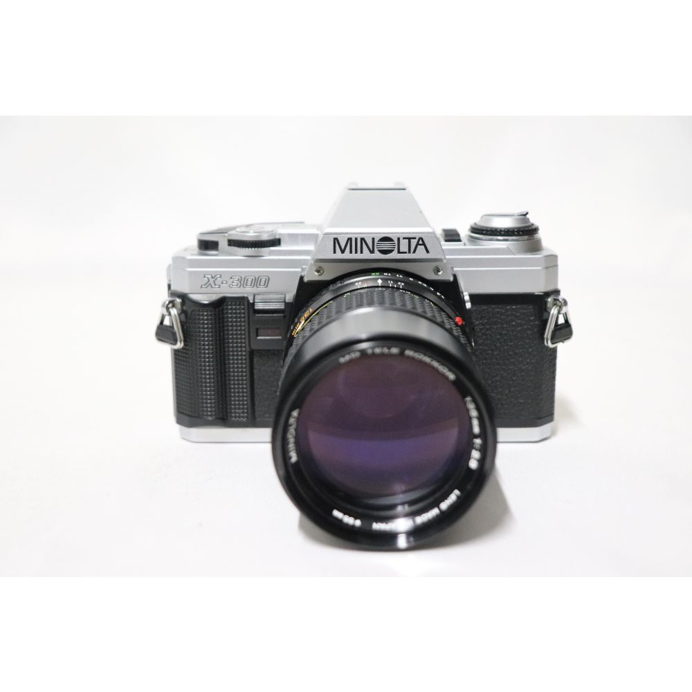 Minolta X300 SLR Filmli Foto raf Makinesi hepsiantika
